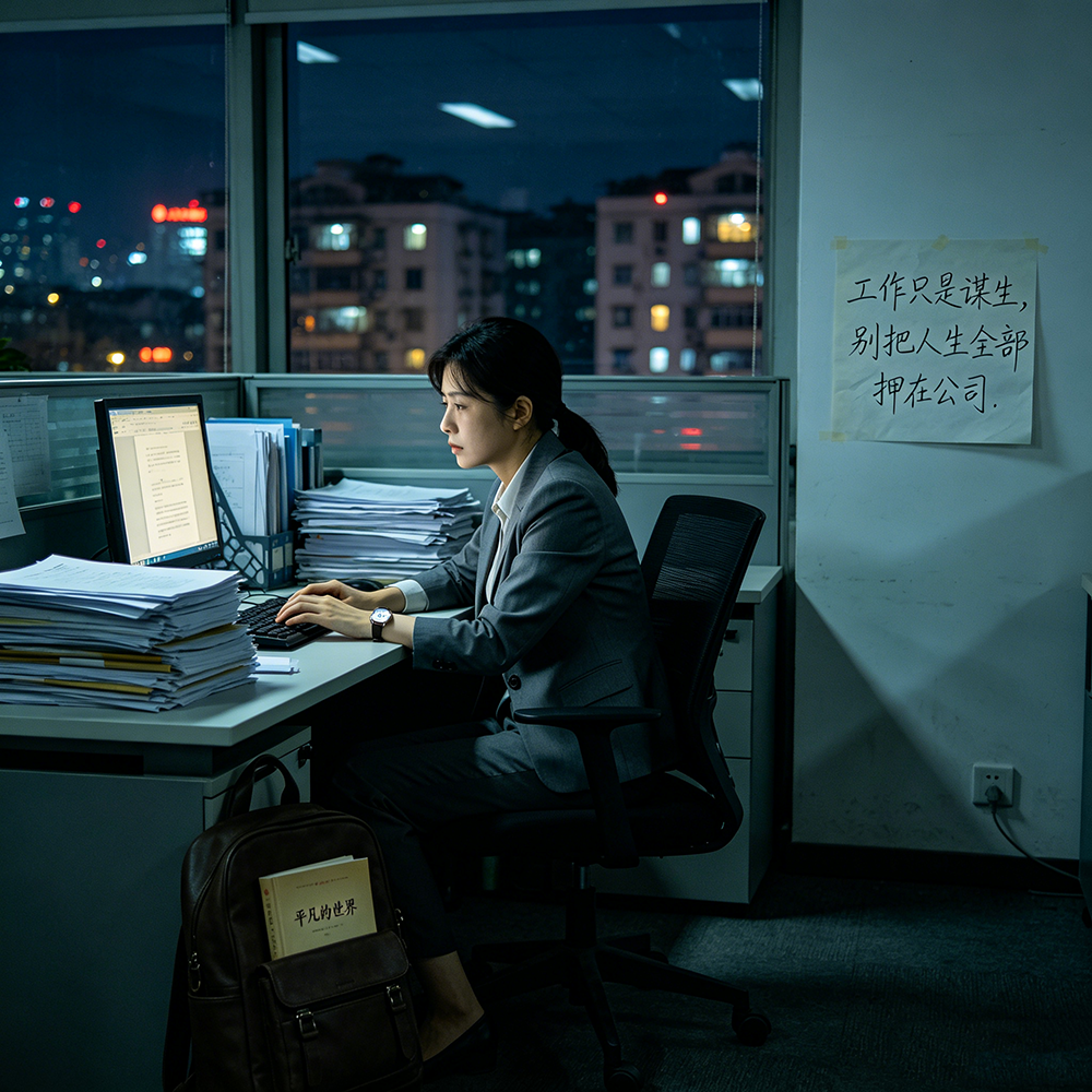 工作只是谋生，别把人生全部押在公司｜写给每个打工人的真心话